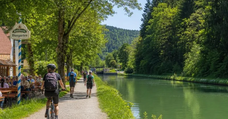 Wandern am Kanal