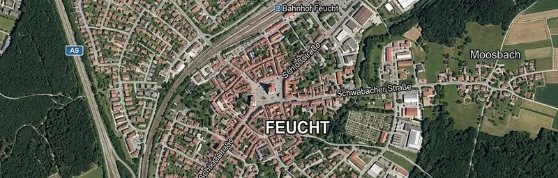Karte Feucht